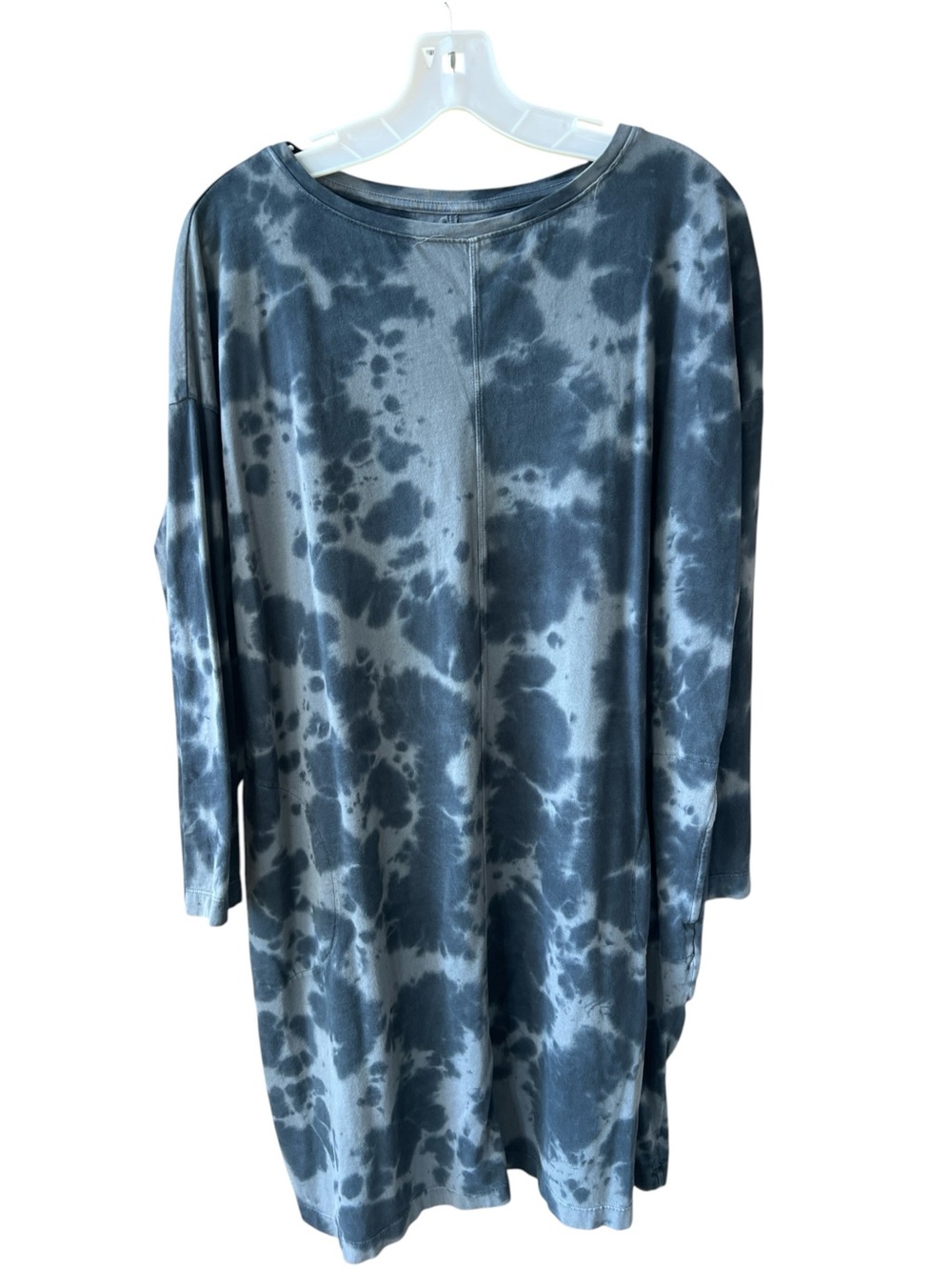 J.Jill XL Pure Jill Cloud Tie Dyed Knit Dress Gray